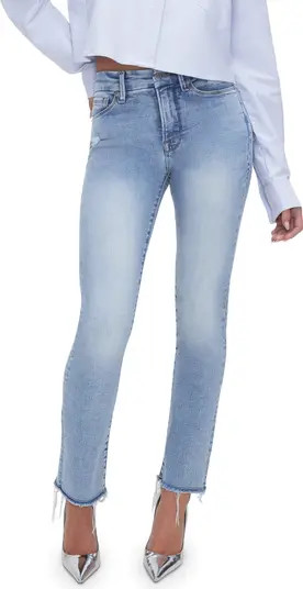 Good American Good Legs Straight Skinny Jeans | Nordstrom | Nordstrom