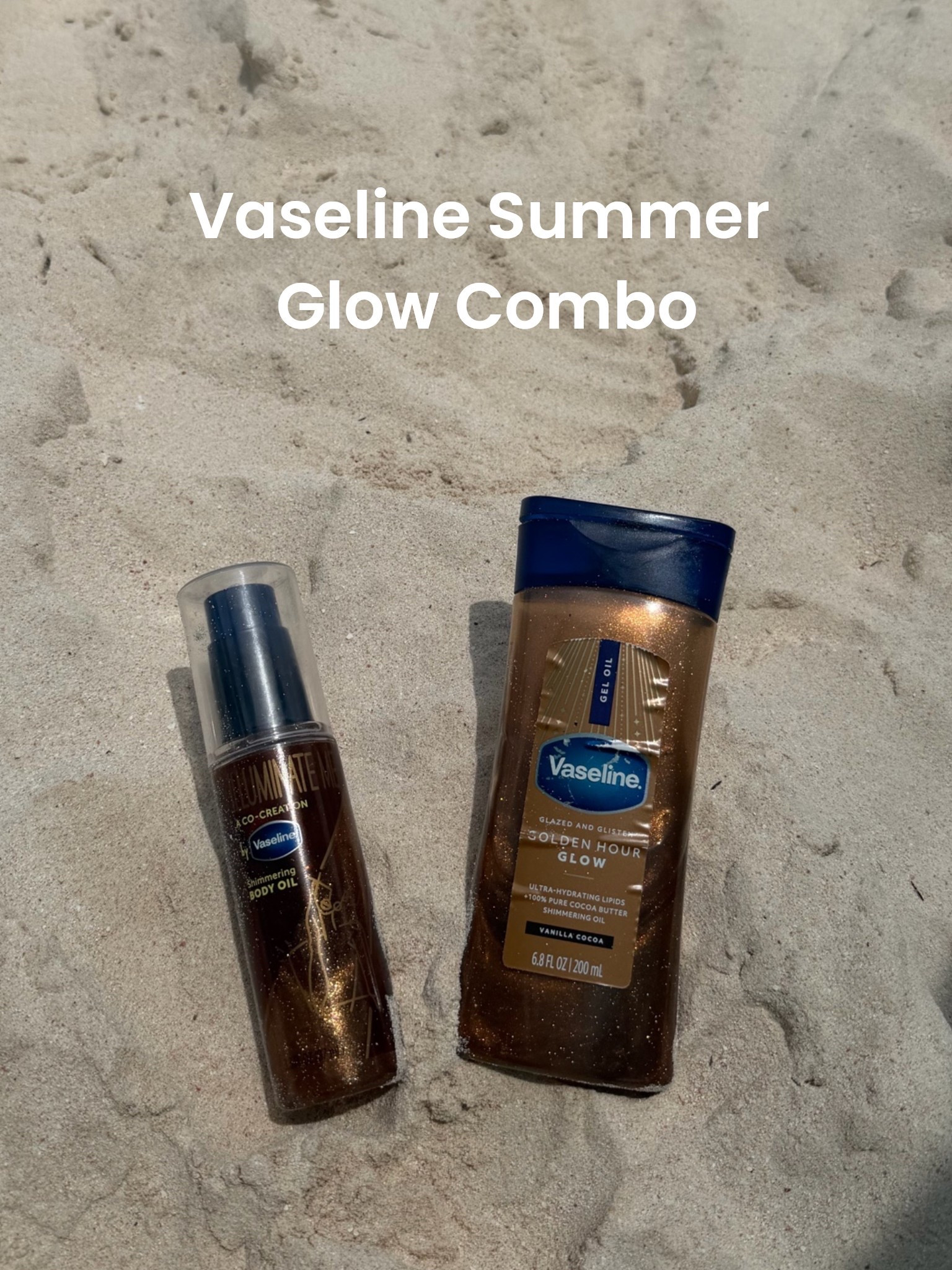 Summer Glow Combo!!! #vaseline #shimmer #glowingskin

#LTKBeauty #LTKOver40 #LTKSwim