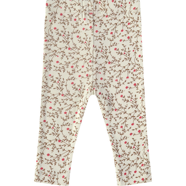 Vines Floral Print Leggings, Multicolors | Maisonette