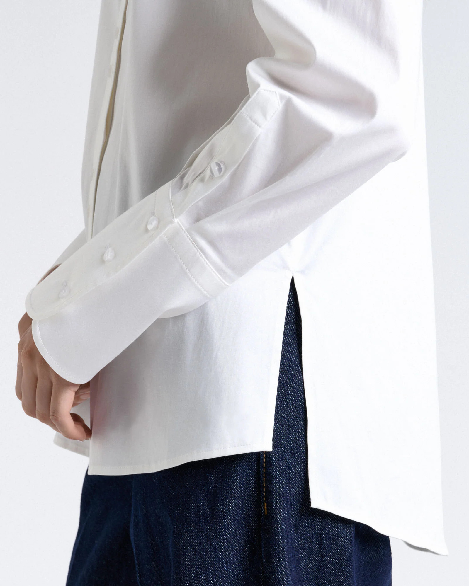 Stretch Cotton Shirt | Cue AU