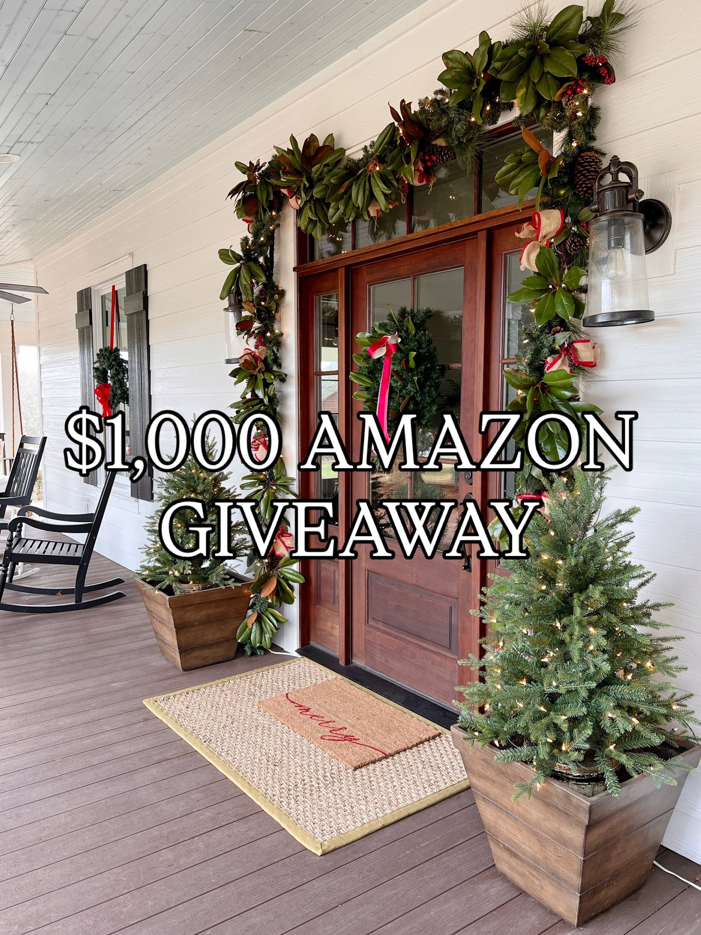 🚨🚨Gifting TWO of you a $500
Amazon gift card!! Here's how to enter.... *must be following me @farmhouse4010 
1. Like & comment PRIME on this post
2. Tag & Share this post with a friend 
3. Head to my stories and slide the bar 
*Extra entires share this post to your story & tag me

*this giveaway is # sponsored by @amazoninfluencerprogram winners must be over the age of 18 & legal residents of the US. This giveaway is not affiliated with Meta

#LTKCyberWeek #LTKGiftGuide #LTKHoliday