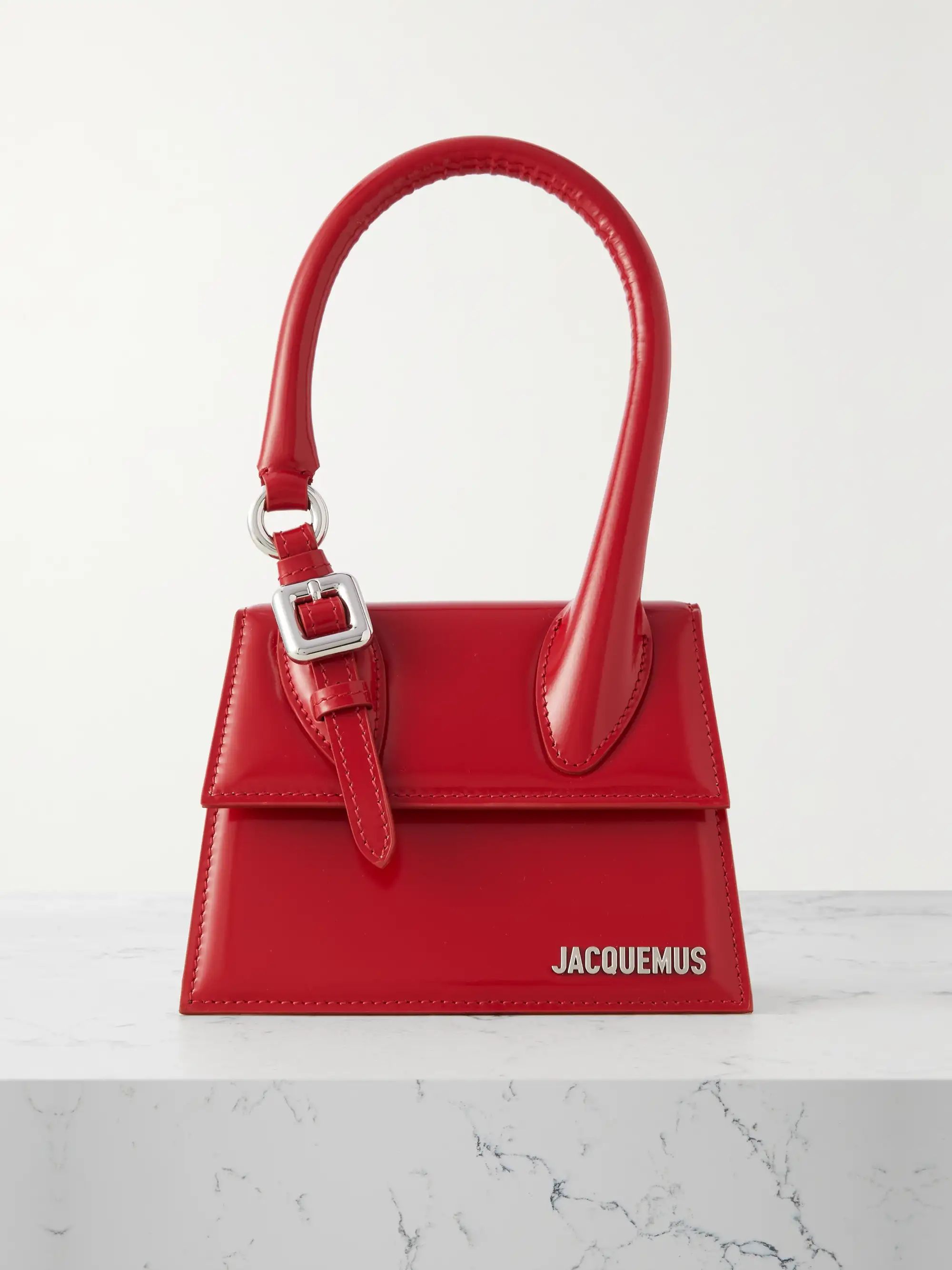 Le Chiquito Moyen medium patent-leather tote | NET-A-PORTER (US)