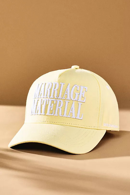 BRIDEMERCH Marriage Material Baseball Cap | Anthropologie (US)