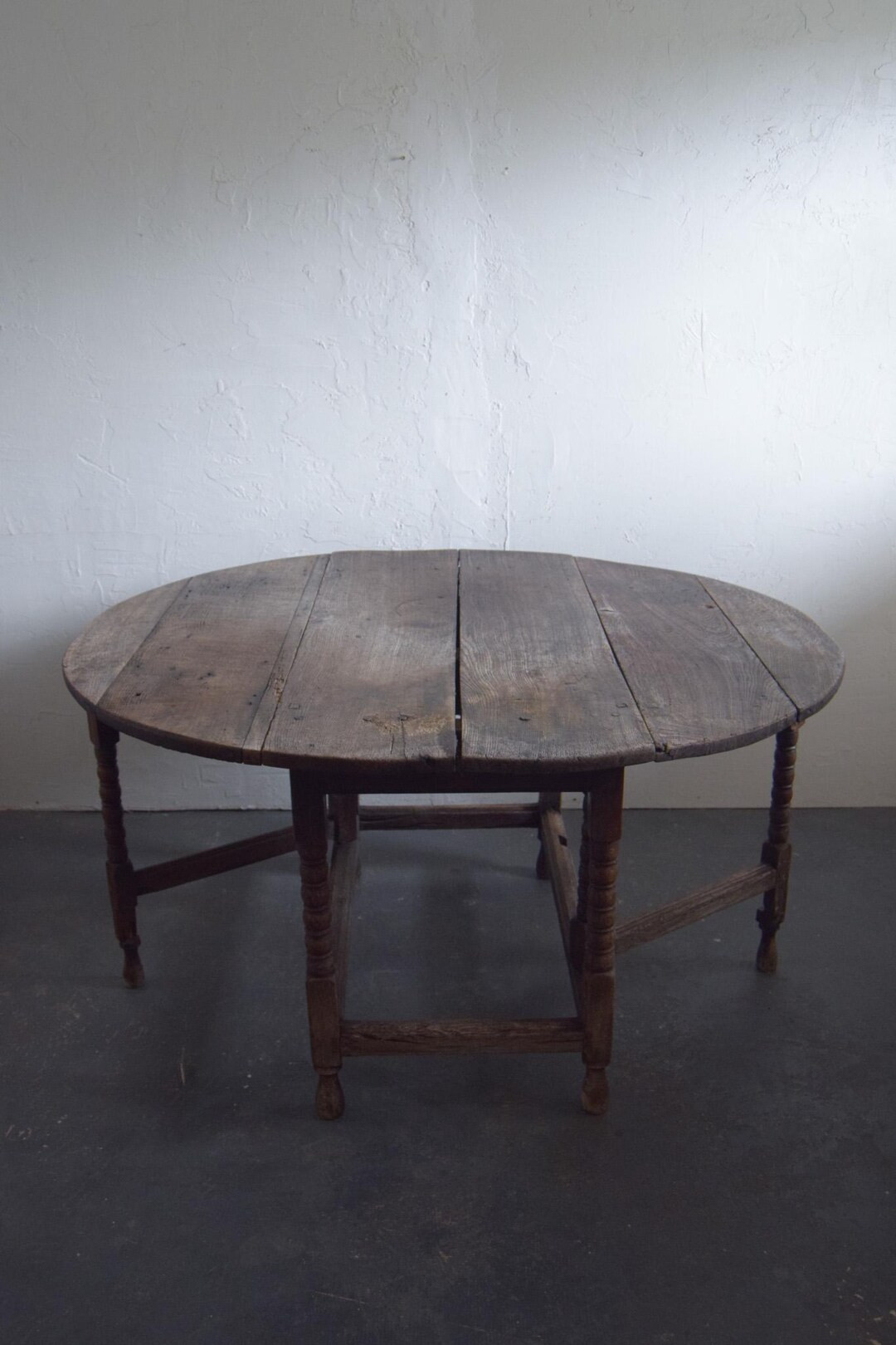 Gorgeous Large Oval English Gateleg Antique Table - Etsy | Etsy (US)