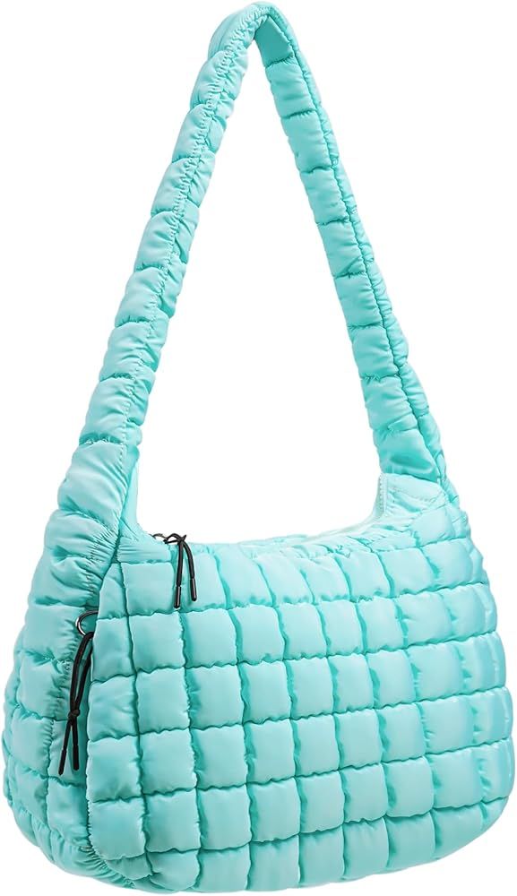 Puffer Tote Bag Quilted Tote Bag Puffer Bag Lightweight Quilted Bag Quilted Crossbody Bags for Wo... | Amazon (US)