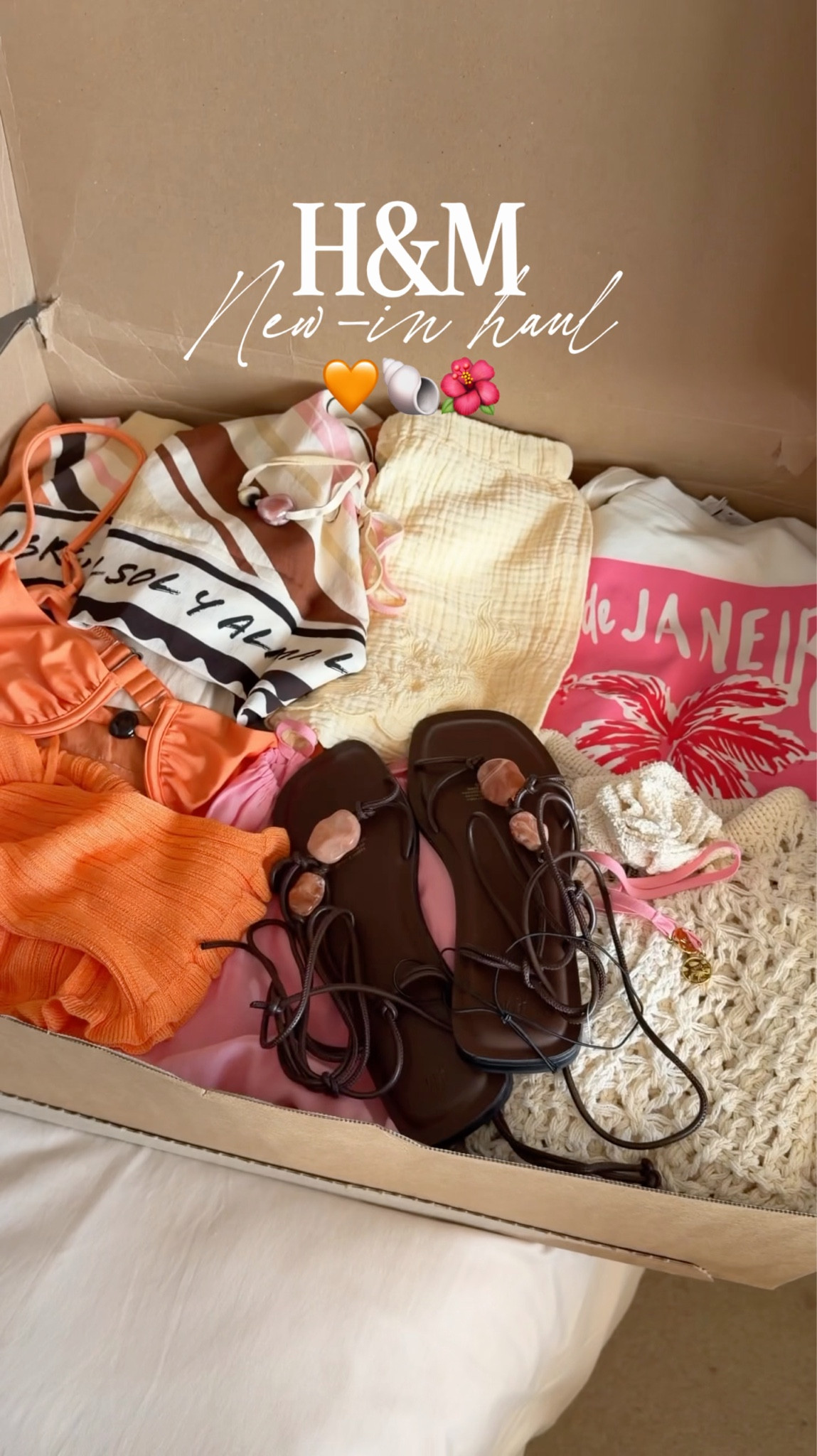 H&M New-in unboxing!!! 🌺🐚🧡

#LTKunboxing #LTKsummer #LTKuk