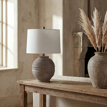 SAFAVIEH Pendri 24 in. Classic Contemporary Table Lamp, Brown | Walmart (US)