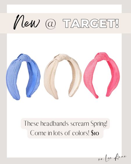 New headbands from Target! Comes in tons of colors! 

Lee Anne Benjamin 🤍

#LTKhome #LTKbeauty #LTKkids