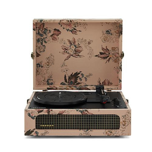 Voyager Bluetooth Vinyl Record Player - Floral | HSN