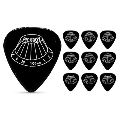 Pick Boy Guitar Knob Black Celltex Guitar Picks 1.00 mm 10 Pack | Target