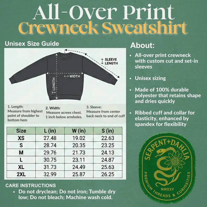 Opalite Sparkle Effect Print Sweatshirt | Teal Glitter Look Printed Crewneck | Etsy (US)