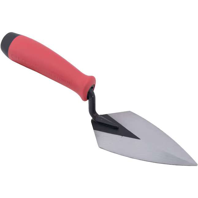 QLT by Marshalltown 5-in x 2.5-in Steel Pointing Rubber Handle Trowel Lowes.com | Lowe's