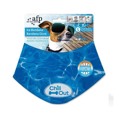 Allforpaws Ice Dog Bandanas, Instant Cooling Pet Bandana for Cat & Dog for Hot Summer, S | Target