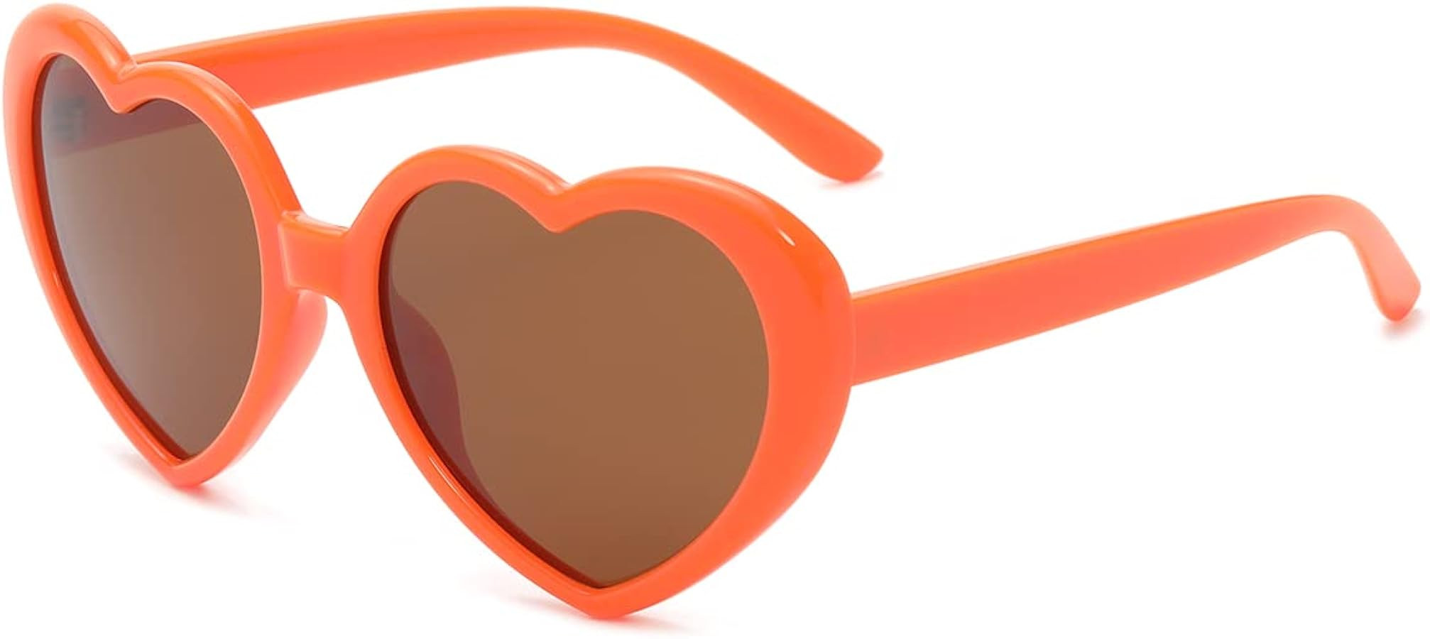 JOVAKIT Polarized Heart Shaped Sunglasses for Women Vintage Fashion Lovely Retro Oversized Eyegla... | Amazon (US)