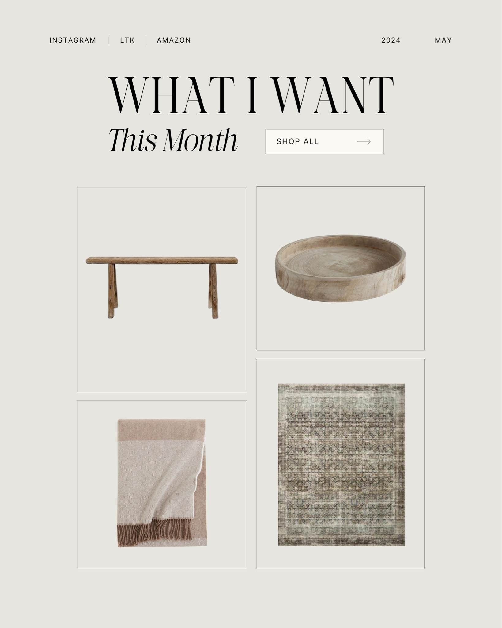 New Favorites from Amazon, Target, H&M and Serena and Lily  Modern Organic Home Decor! Perfect for the homebody looking to refresh their space. 

Spring art print, wool-blend throw, vintage wooden bench, Loloi rug, wooden bowl, block print, floral pillow cover, muslin duvet set

🏡✨ #HomeDecor #HMHome #target #amazon #serenaandlily 

#LTKStyleTip #LTKHome #LTKFindsUnder100