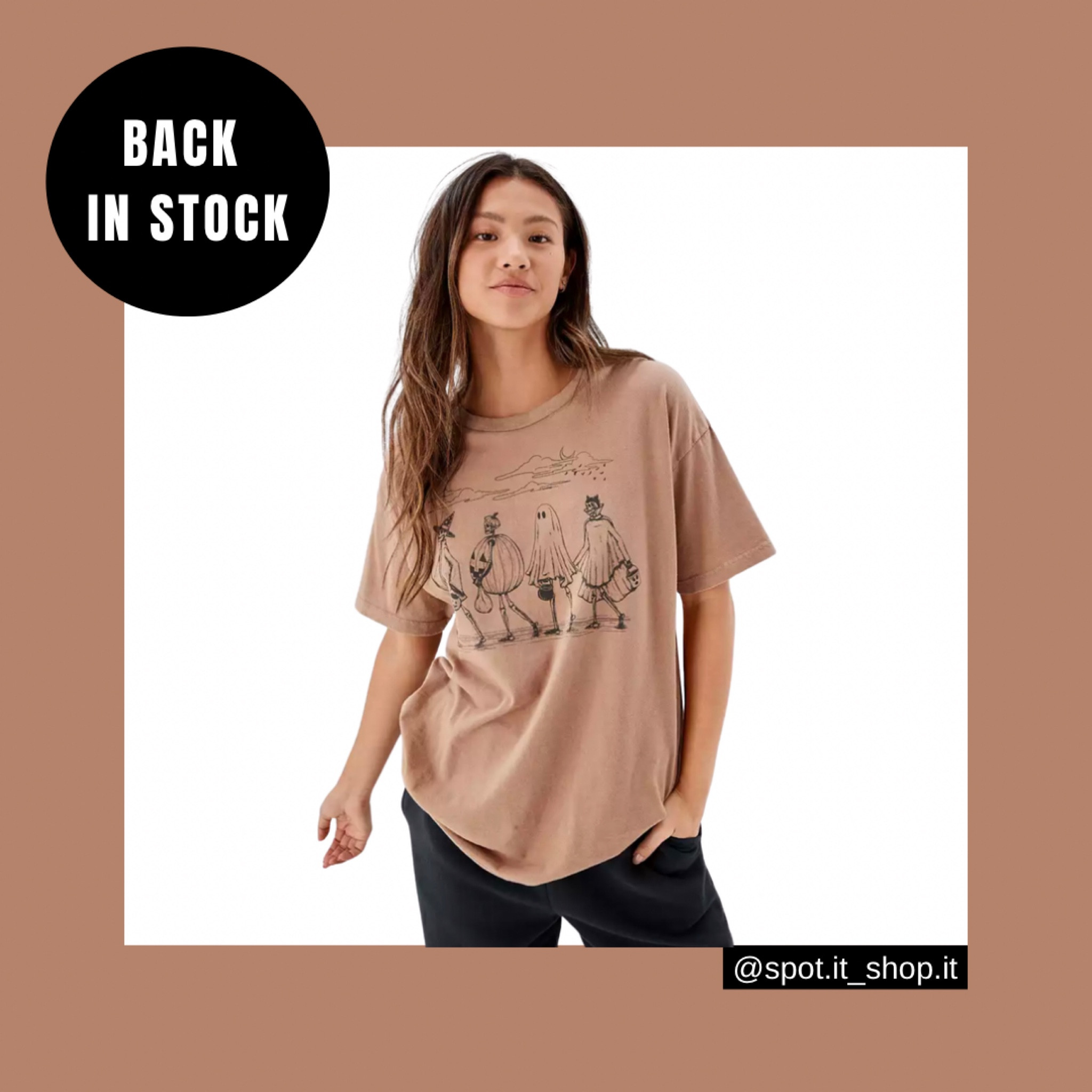 This oversized skeleton tee is back in stock now!! 💀

#LTKstyletip #LTKSeasonal #LTKfit