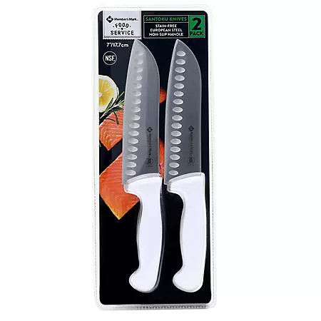 Member's Mark 7" Santoku Knife DI (2pk.) | Sam's Club