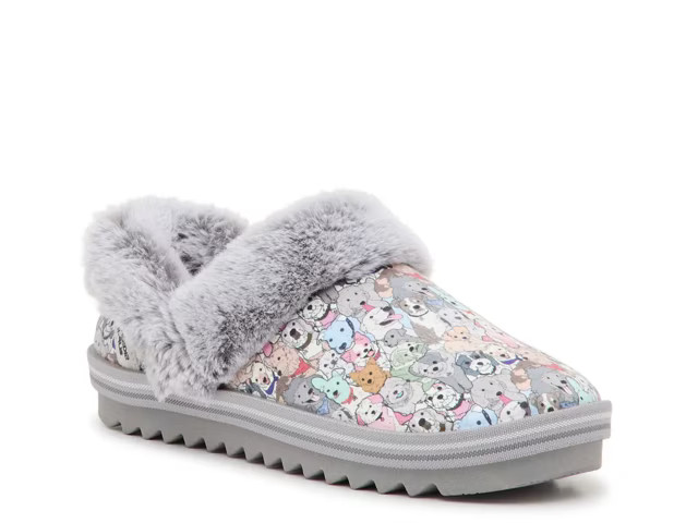 Skechers BOBS Slip-Ins Cozy Kiss Paw Slipper - Women's - Free Shipping | DSW | DSW