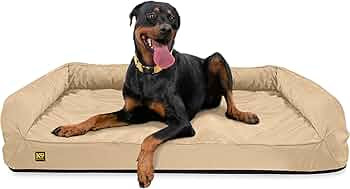K9 Ballistics Tough Orthopedic X-Large Bolster Dog Bed - Washable, Durable and Water Resistant Do... | Amazon (US)