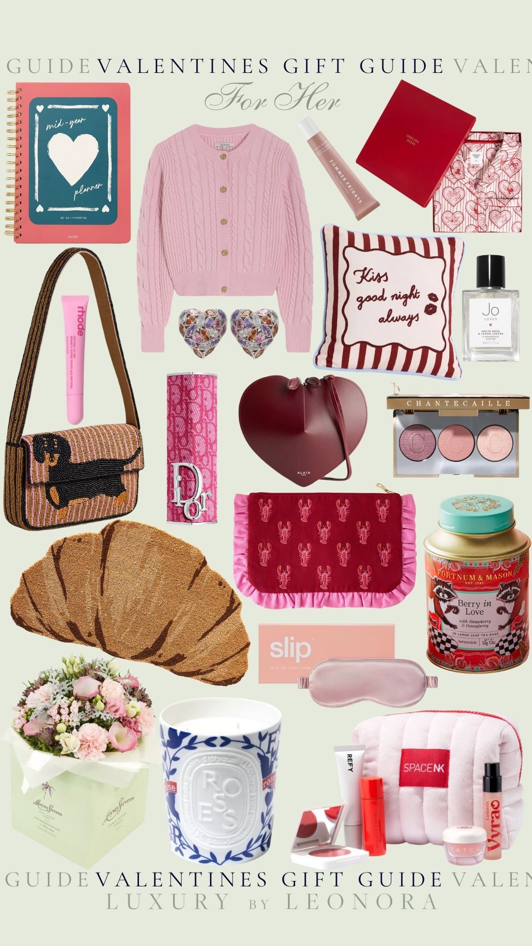 Valentine’s Day Gift Guide for her 💌✨ 

My top picks for Valentine’s Day Gifts this year! The sweetest top picks for any special women in your life 🫶🏻 

Valentine’s Day | Galentines Day | Gift Guide | February | Anthropologie | Selfridges | Heart Print 

#LTKluxury #LTKdatenight #LTKgiftguide