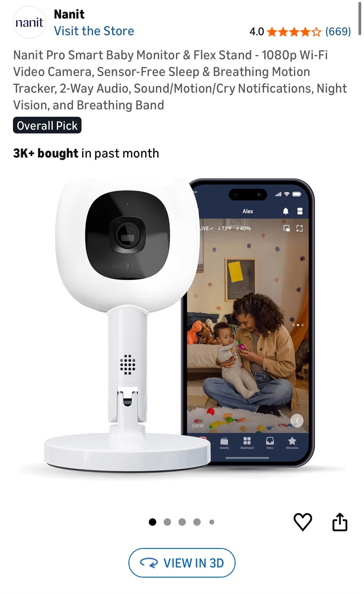 The Nanit baby monitor is on a HUGE sale right now!! RUN!

#LTKKids #LTKBaby #LTKSaleAlert