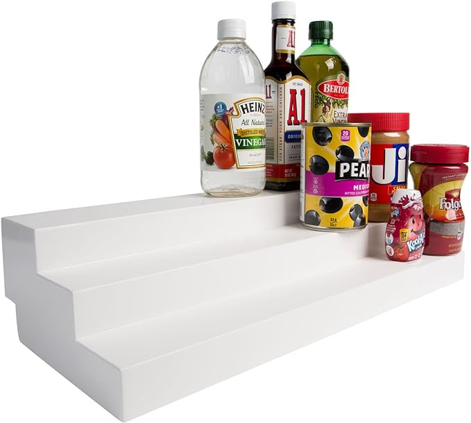Dial Industries 3 Tier Adjustable Canned Goods Shelves for Kitchen Cabinet and Pantry Organizatio... | Amazon (US)
