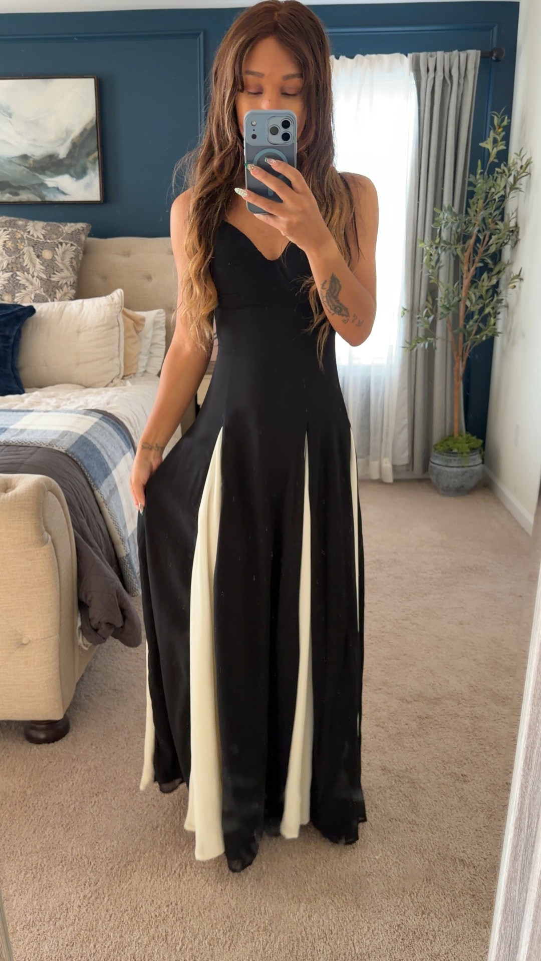 Black tie event | black maxi dress | nye dress | new years dress | party dress | lulus 

#LTKSeasonal #LTKFindsUnder100 #LTKHoliday