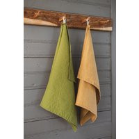 Linen Tea Towel Set Stonewashed Oeko-Tex Certified, 50x70cm | Etsy (US)