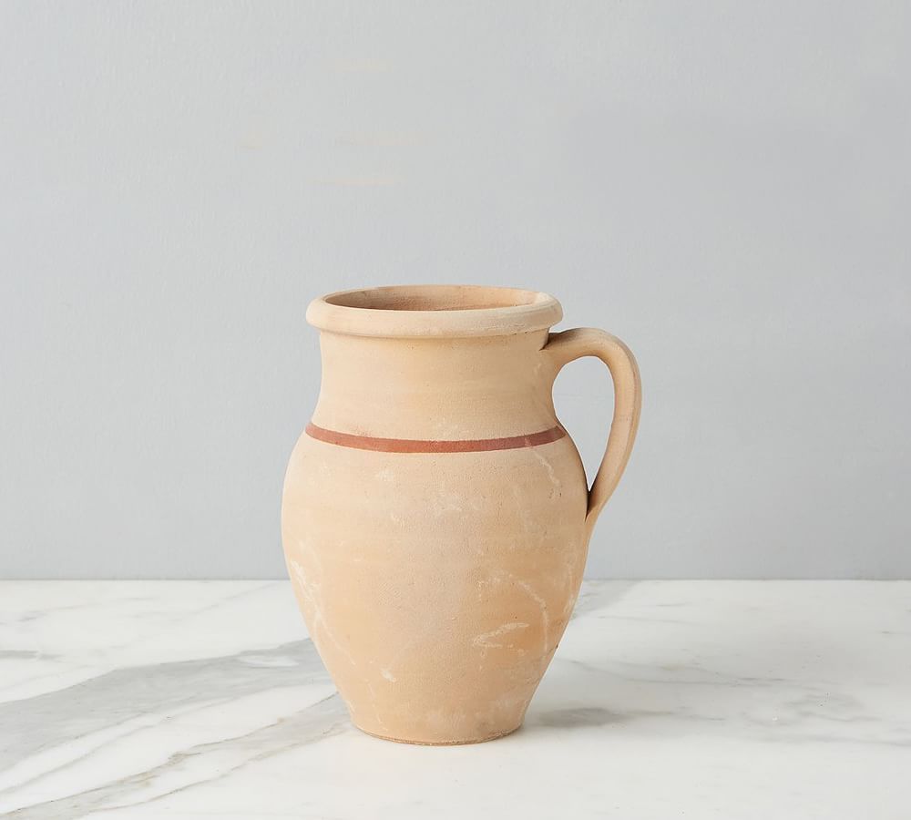 Found Antique Clay Amphora Vase | Pottery Barn (US)