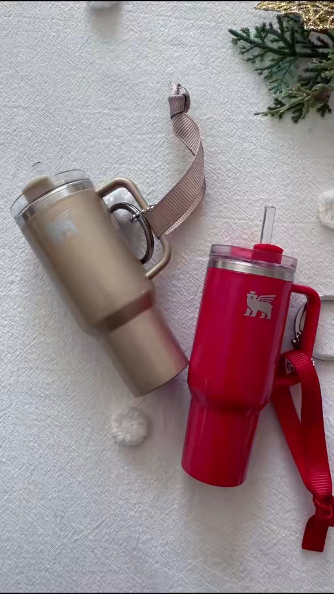 These adorable Christmas ornaments/ keychains are just the right size to fit a lip balm, trial-size mascara, or some money. They make the cutest stocking stuffers.




Stanley ornament, Stanley stocking stuffer, Stanley Water Bottle Keychain Christmas Tree Ornament, Stanley keychain, gifts for teen girls 

#LTKStyleTip #LTKWatchNow

#LTKFindsUnder50 #LTKSeasonal #LTKGiftGuide #LTKHoliday #LTKCyberWeek