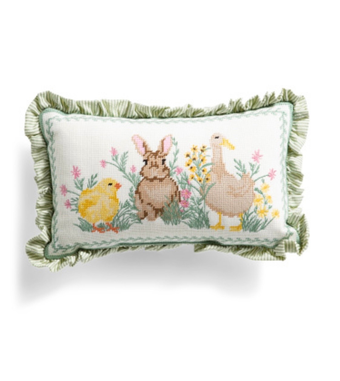 Such a sweet pillow for Easter! Love the ruffle edge🐰🎀🐥

#LTKSeasonal #LTKHome