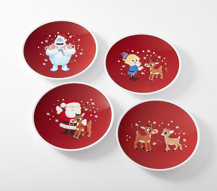 Rudolph® Plates | Pottery Barn Kids