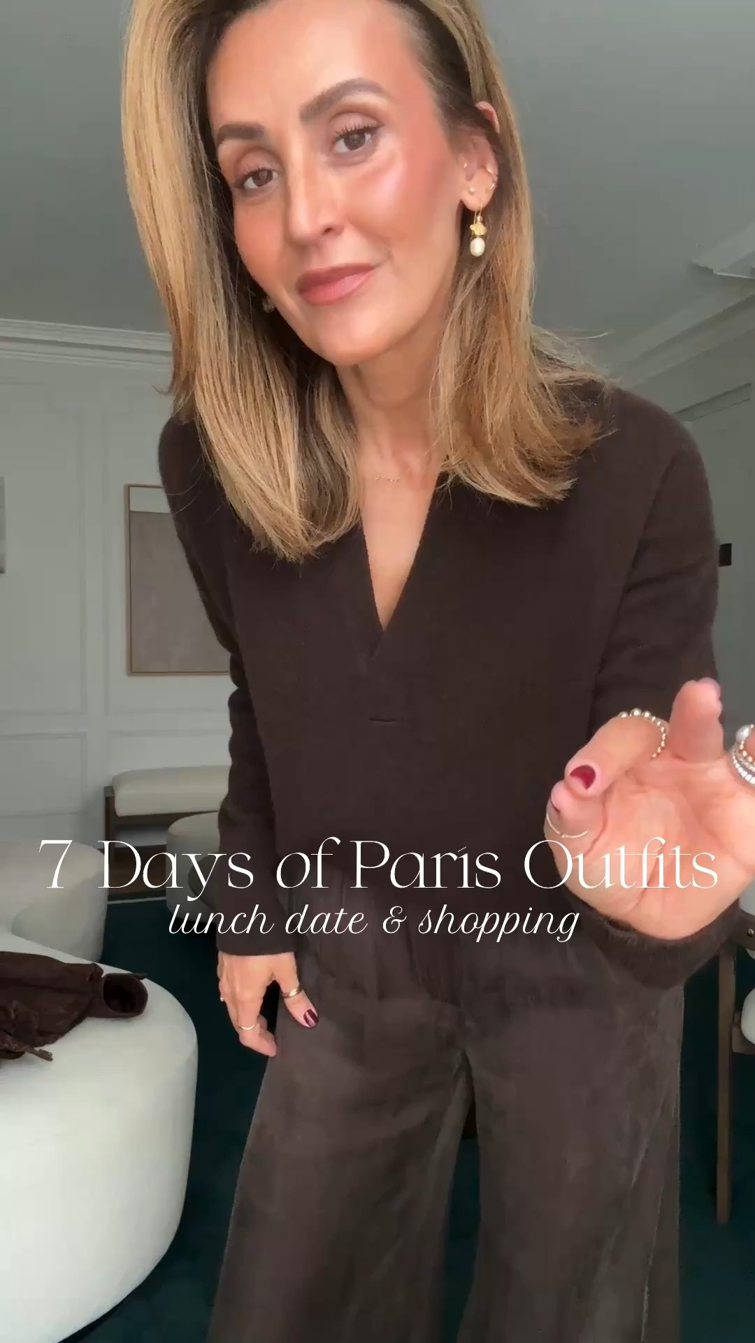 Day 6 of 7 Paris Fall Outfits 🤎 comfy yet polished look for our last lunch date and last minute shopping! 

Comment PARIS and I’ll send you a DM with all of the links to shop 💫 you can always check my stories for direct links, highlights or shop via link in my bio! 

Silk pants, polo cashmere sweater, Dior scarf, Khaite booties, Loewe flamenco bag, Paris outfit, fall outfit idea 

#LTKItBag #LTKStyleTip #LTKShoeCrush