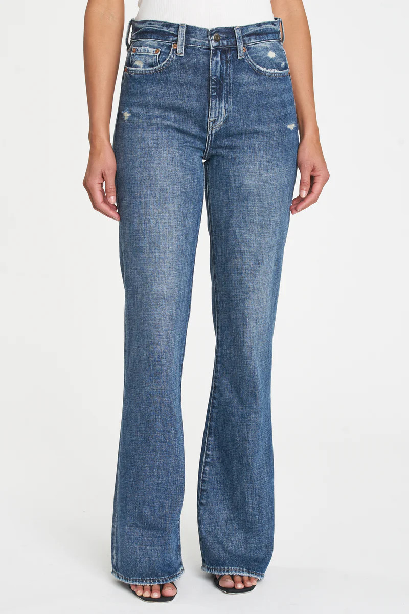 Stevie High Rise Relaxed Flare - Eternal | Pistola Denim