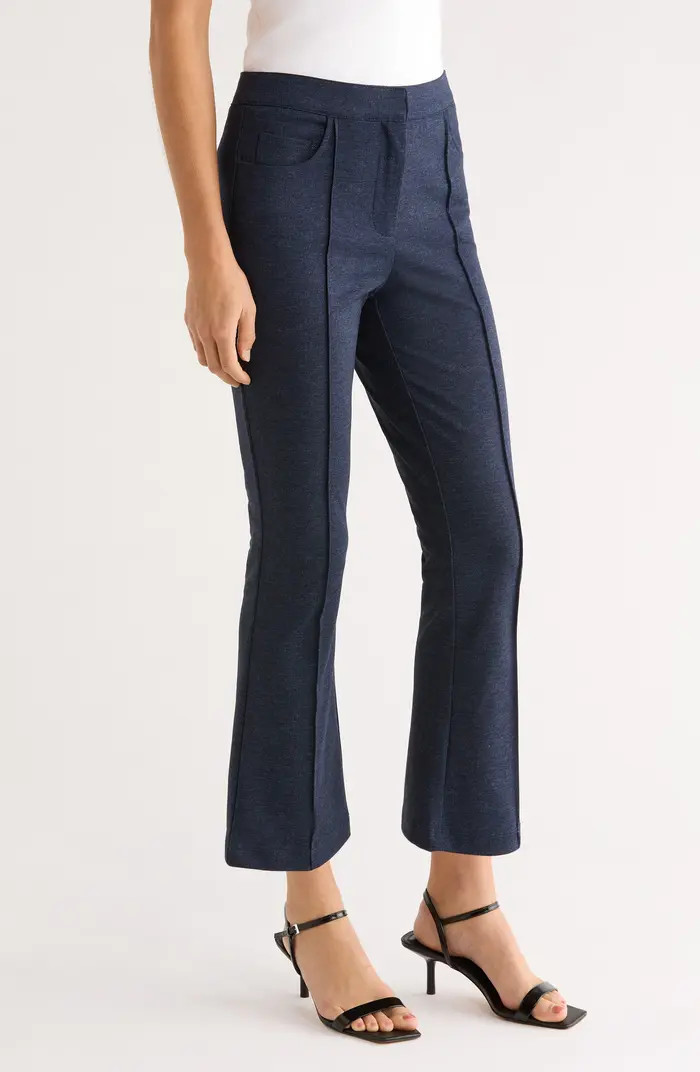 Halogen® Seamed Crop Flare Pants | Nordstrom | Nordstrom