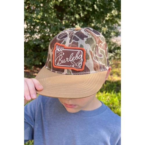Boys' Burlebo Mesh Camo Snapback Hat | Scheels