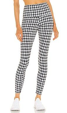 onzie High Rise Legging in Houndstooth from Revolve.com | Revolve Clothing (Global)