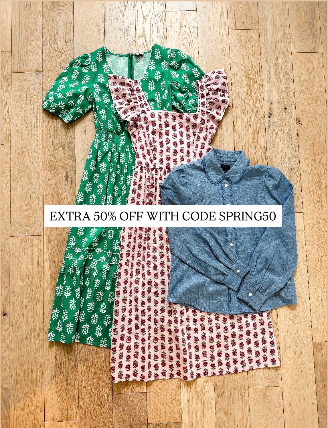 What I bought today at Jcrew Factory! I’m 5’7” and grabbed the xs in the chambray top and 0 in the dresses! EXTRA 50% OFF WITH CODE SPRING50 @jcrew Obsessed with this button down and these spring dresses 😍

#LTKSaleAlert #LTKWorkwear #LTKootd