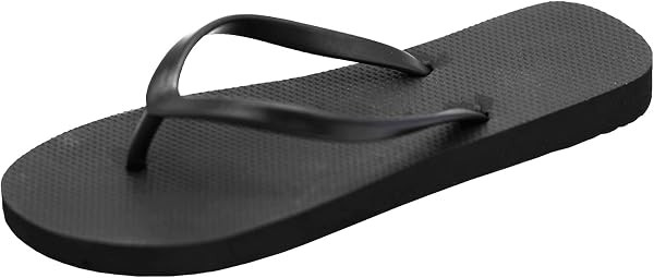 Slim Flip Flops for Women, Ladies Shower Slippers Flat Sandals for Summer Bathroom Beach Pool, Ul... | Amazon (US)