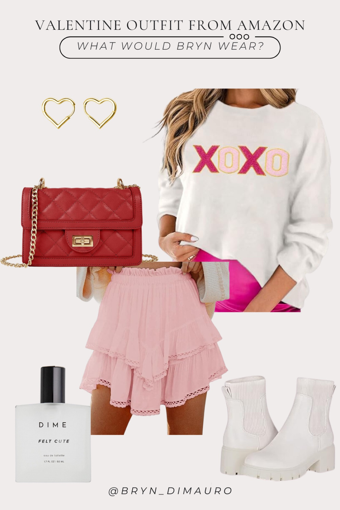 Cute Valentine’s Outfit Inspo 
 
ALL AMAZON 💘

#LTKStyleTip #LTKFindsUnder50