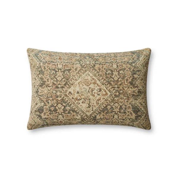 Angela Rose x Loloi Midnight Slate / Sand Pillow | Wayfair North America