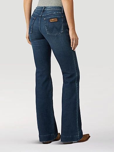 Women's Wrangler Retro® Mae Wide Leg Trouser Jean in Sophia | Wrangler