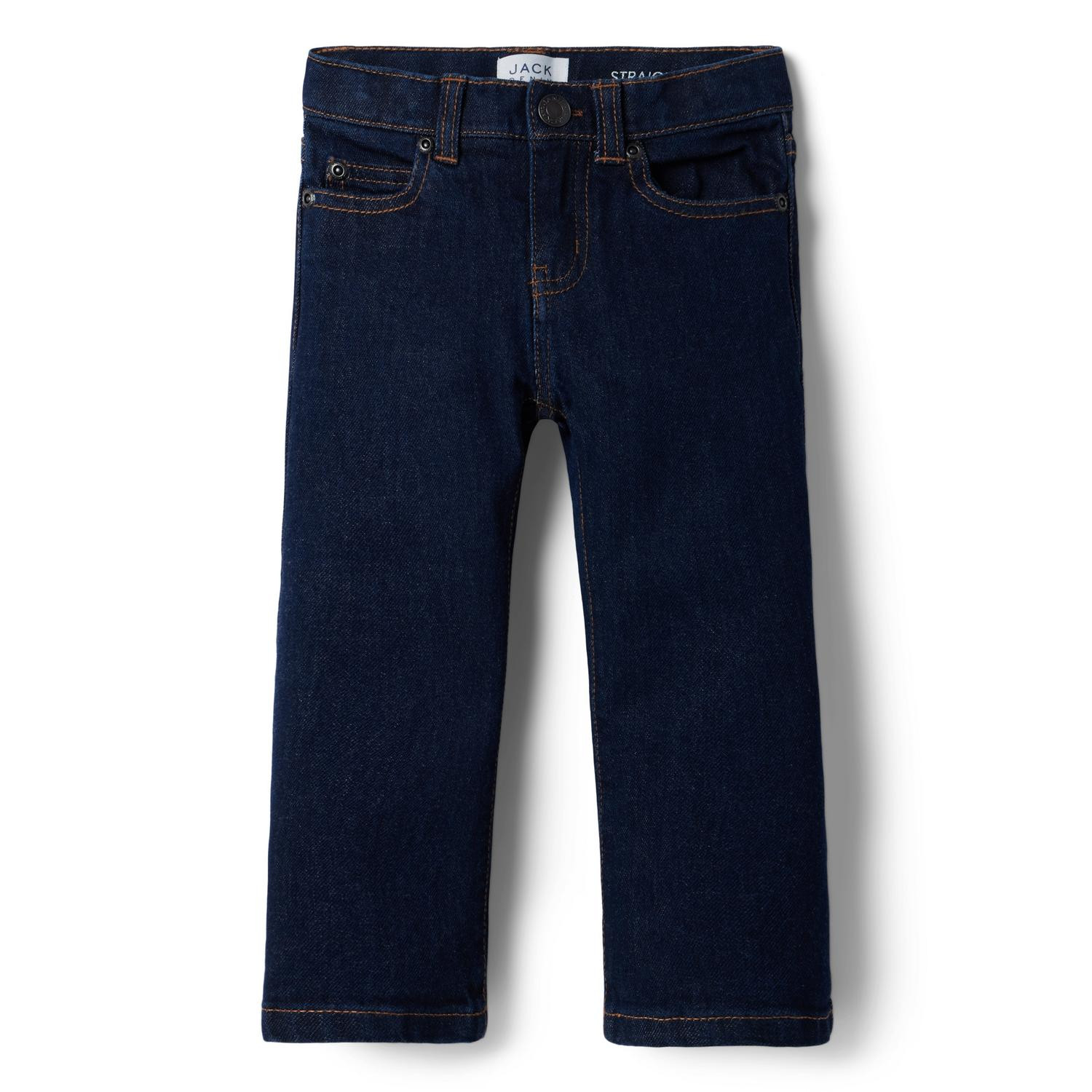 Straight Jean In Rinse Wash | Janie and Jack