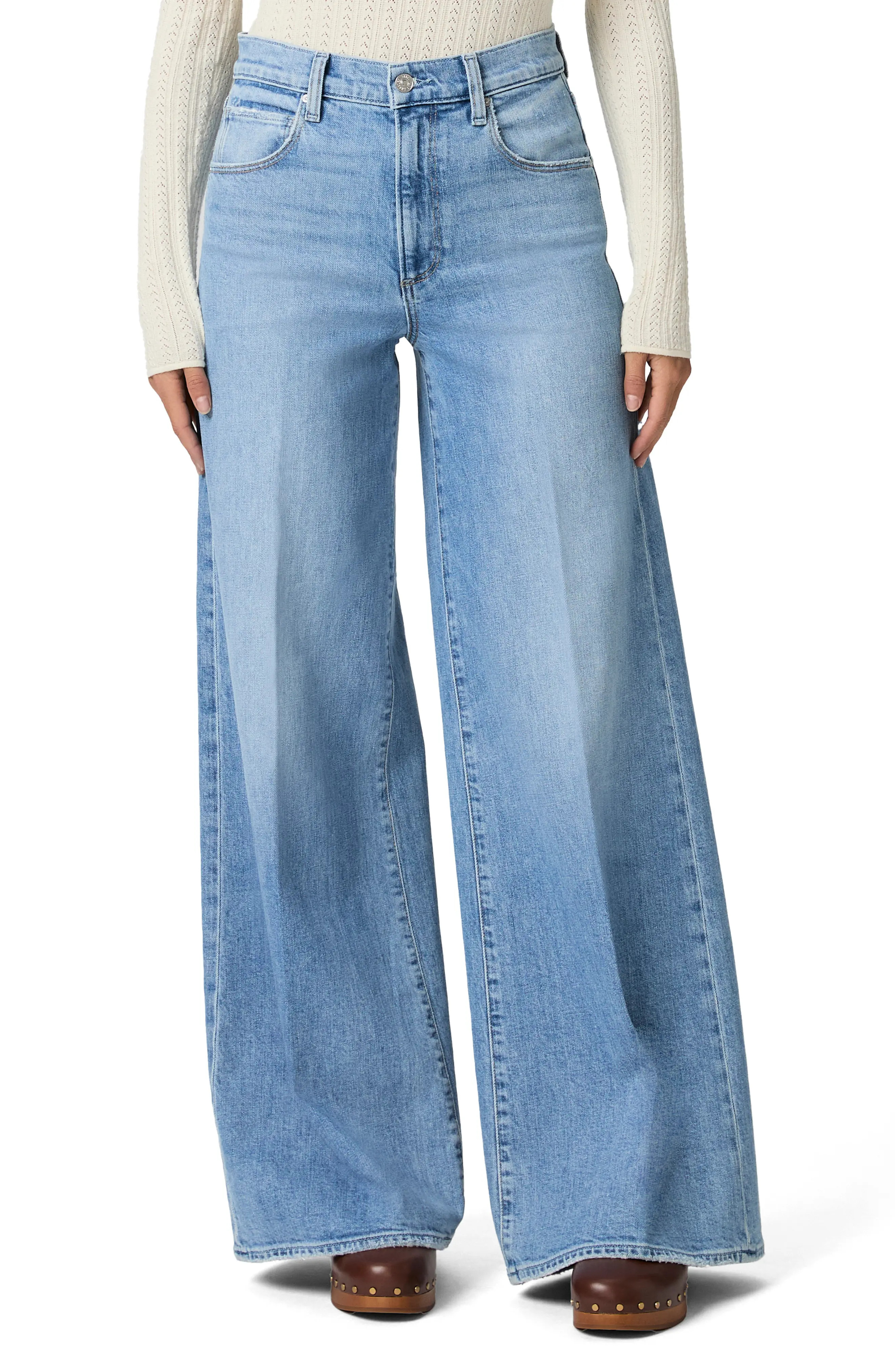 PAIGE Cameron High Waist Super Wide Leg Jeans (Women) | Nordstromrack | Nordstrom Rack