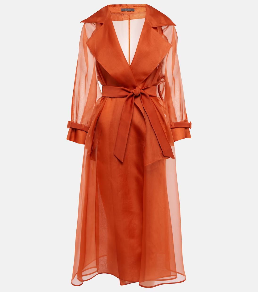 Rauche silk organza trench coat | Mytheresa (US/CA)