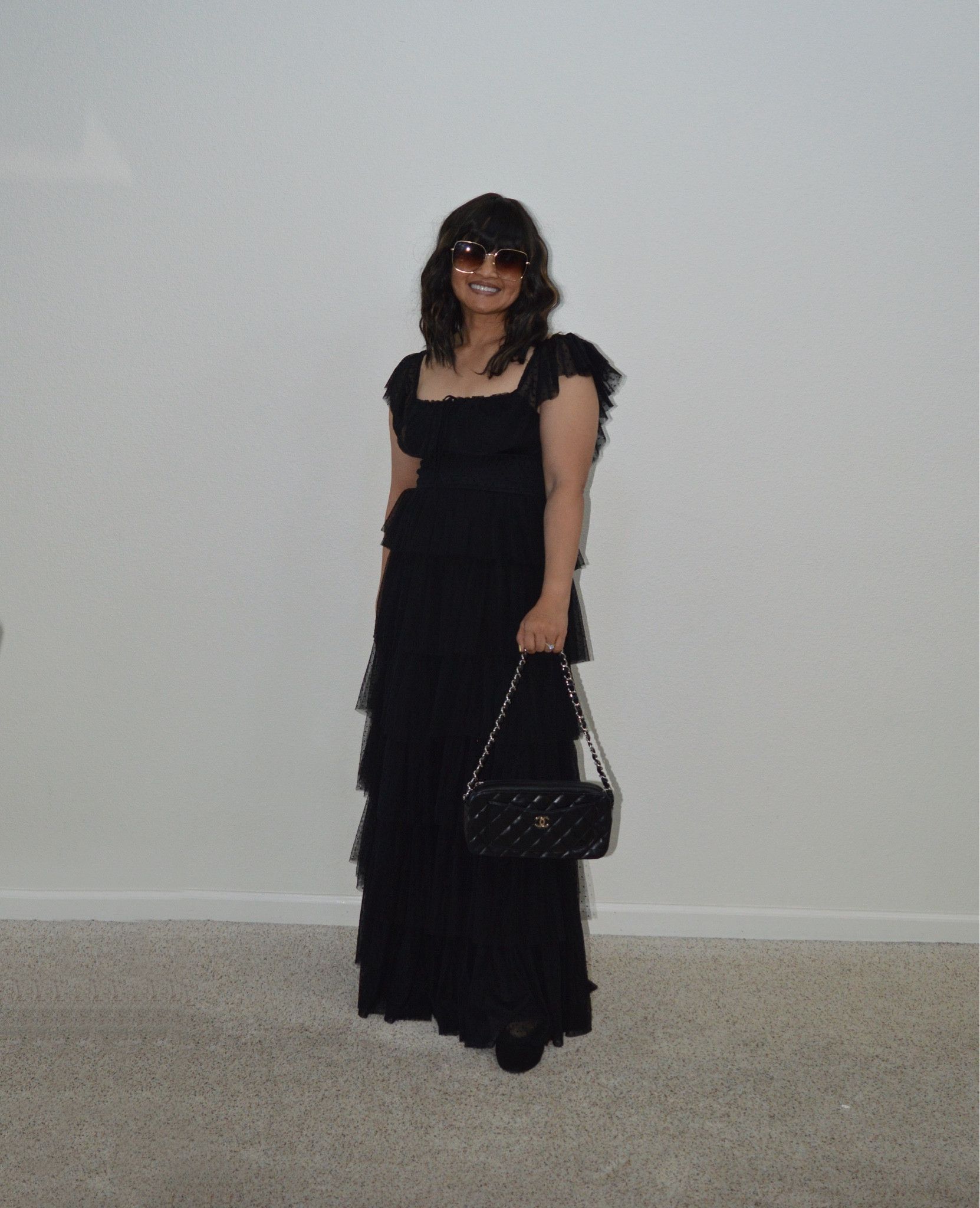 This dress from Petal & Pup is on sale for under $90 and is great if you have a dressier event.  It pulls on easily over your head and has so many pretty details like the square neckline, tiered skirt, and all-over swiss dot print.  I am wearing a S, and it is TTS.  

#littlemisscasual #holidayoutfit #petalandpup #petalandpupdress

#LTKsalealert #LTKfindsunder100 #LTKparties
