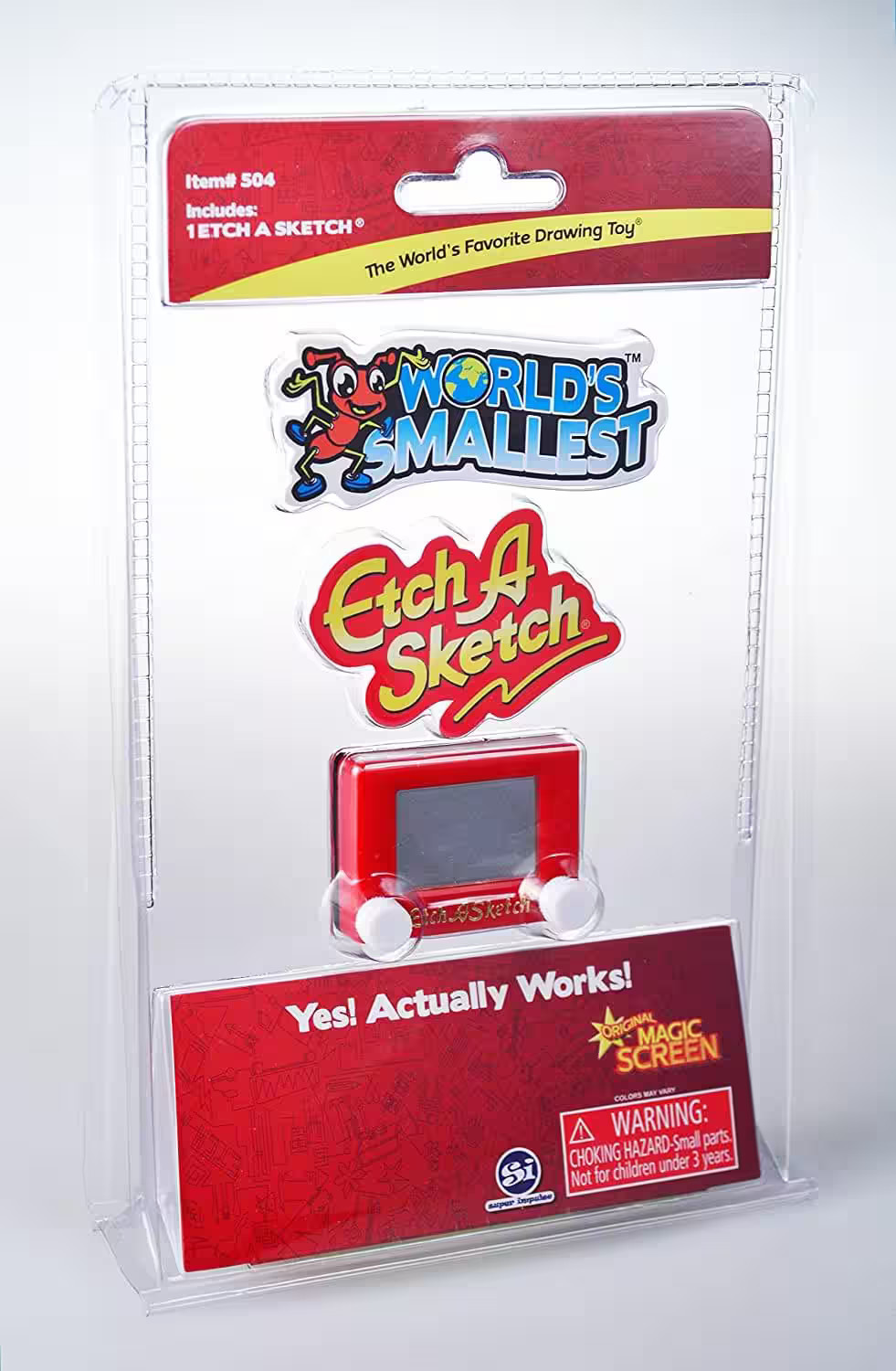 Super Impulse - Worlds Smallest Etch-A-Sketch Game - Red | Best Buy U.S.