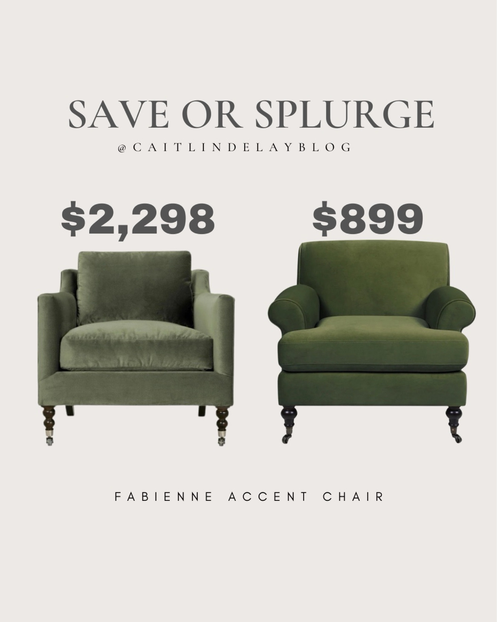 Splurge on the Lulu and Georgia Fabienne chair or save with this dupe from Wayfair. Keep in mind that Wayfair Black Friday is coming up soon so save this post for later!

#LTKHome #LTKStyleTip #LTKSaleAlert