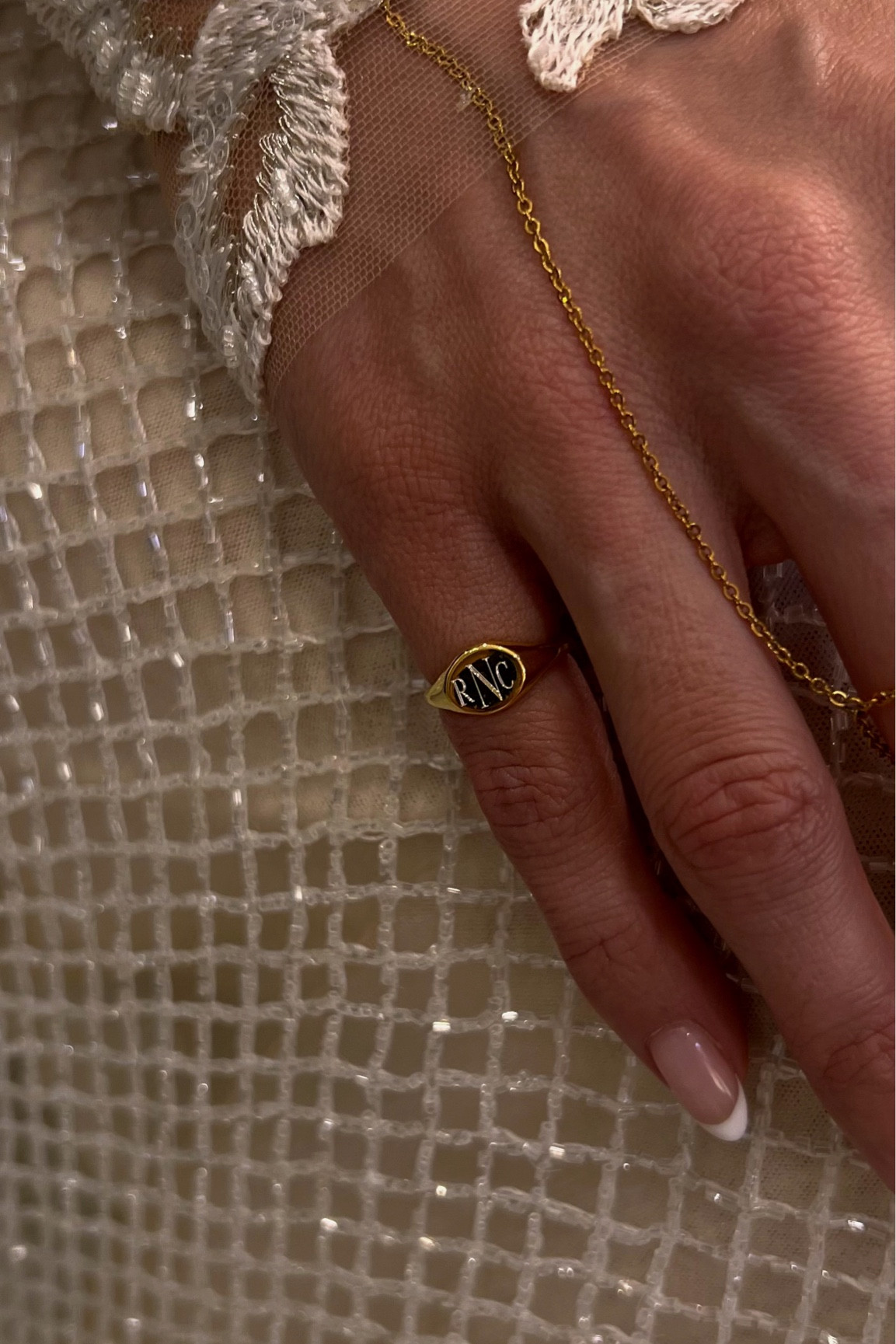 wedding day details ✨ 🤍  this engraved signet ring makes the perfect gift. I wore it on my pinky ring day of the wedding with Rex’s initials 🥹

#LTKWedding #LTKFindsUnder100 #LTKGiftGuide