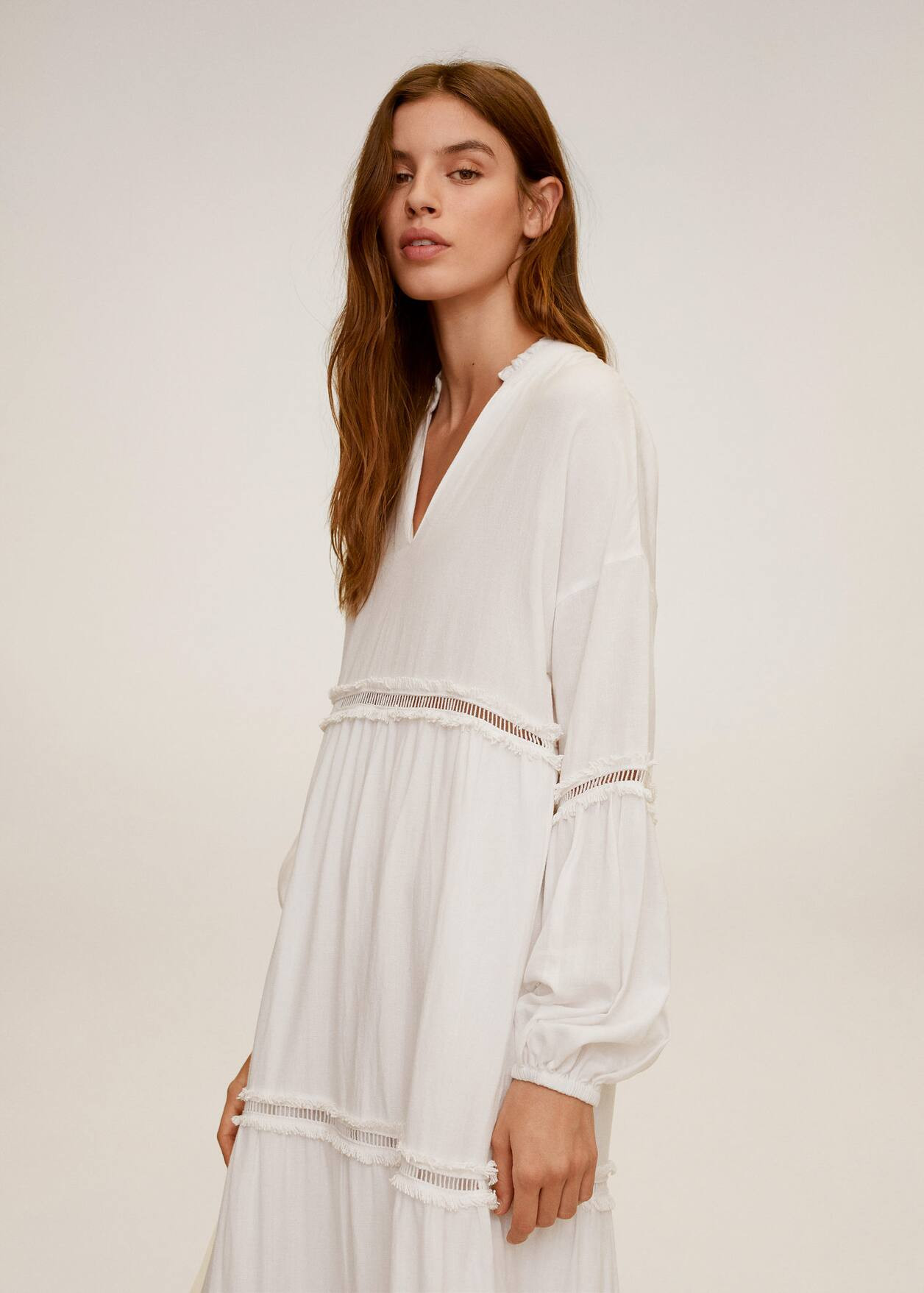Openwork detail dress | MANGO (US)